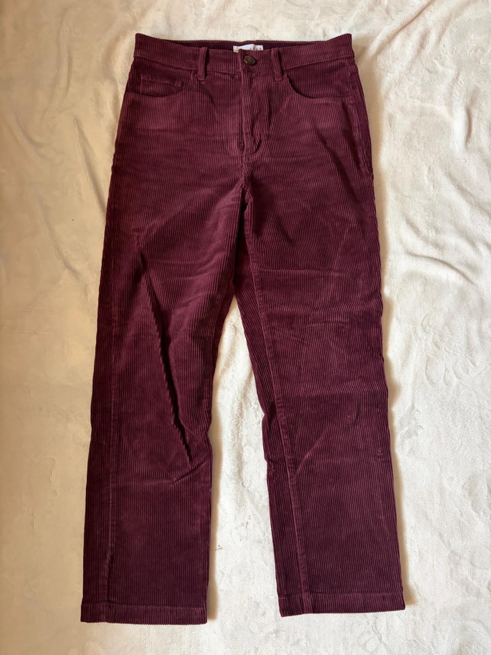 Corduroy Jeans deep wine
